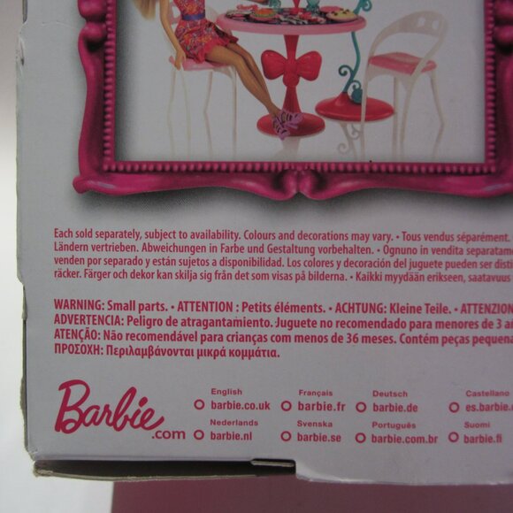 Barbie Glam Scooter 2013 Toy Play Set - New in Box (Box Damage) - Picture 6 of 14